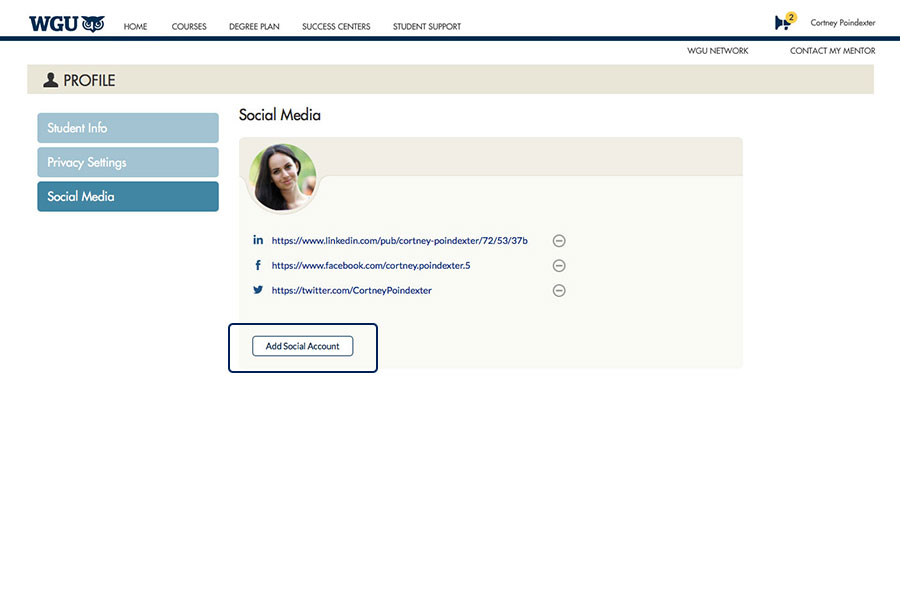 New site features